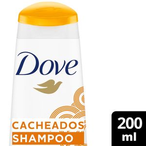 Shampoo Baixo Sulfato Dove Texturas Reais Cacheados 200ml