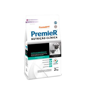 Ração Premier Nutrição Clínica Hipoalergênico Para Cães de Pequeno Porte 2kg