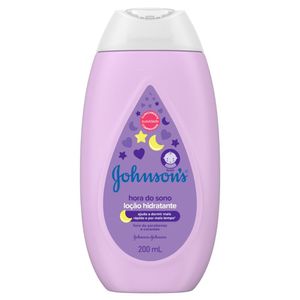 Loção Hidratante Relaxante para Uso Diário Johnson's Baby Hora do Sono 200mL