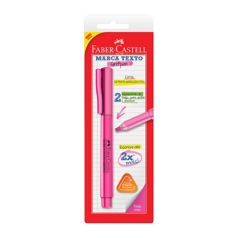 marca-texto-f-cast-grifpen-rosa-un