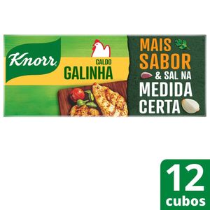 Caldo Knorr Galinha 114g 12 Cubos