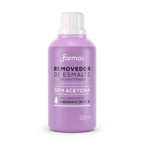 Removedor de Esmalte  Aroma de Uva - Sem Acetona 100ML