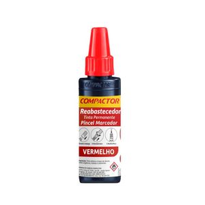 Tinta para Pincel Compactor Vermelho