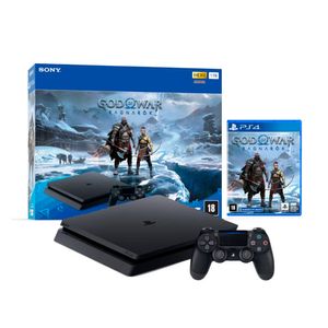 Console Sony Playstation 4 1TB Com Controle e Jogo God Of War Ragnarök