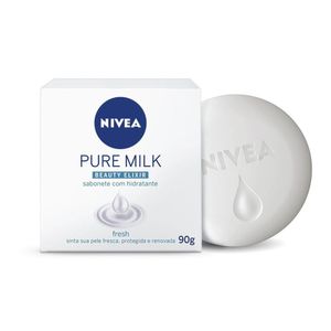 Sabonete em Barra Nivea Pure Milk Fresh 90g