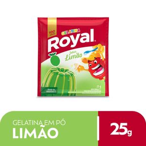 Gelatina em Pó Royal Limão 25g