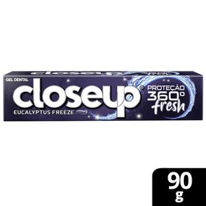 Gel Dental Close Up Proteção 360º Fresh Eucalyptus Freeze 90g