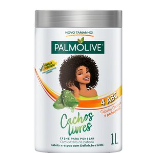 Creme de Pentear Palmolive Cachos Livres Cabelo Crespo 1000ml