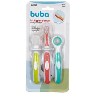 Kit de Higiene Bucal Buba 4x1