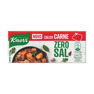 Caldo Knorr Carne Tabletes Zero Sal 96g