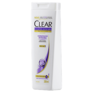 Shampoo Anticaspa Clear Women Hidratação Intensa Frasco