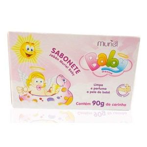 Sabonete Infantil Baby Muriel Menina 90G