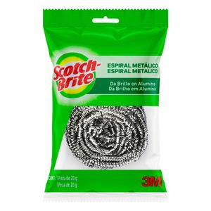 Esponja Aço 3M Scotch-Brite Espiral 20g