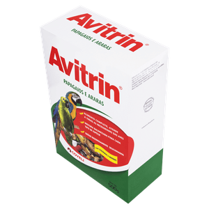 Alimento para Pássaros Papagaios e Araras Avitrin Caixa 500g