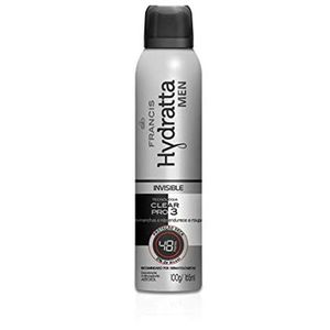 Desodorante Aerosol Francis Hydratta 165Ml Masculino Branco Unit