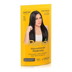 Alisante Henê Gel Preto Natural Rená Sachê