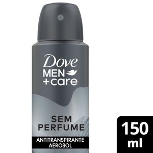 Desodorante Antitranspirante Aerosol Dove Men+Care Sem Perfume 150ml