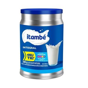 Leite em Pó Integral Itambé Lata 380g