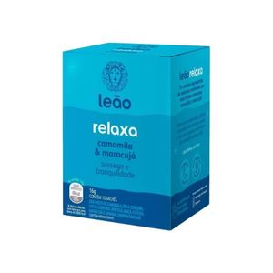 Chá Camomila e Maracujá Leão Relaxa Caixa 16g