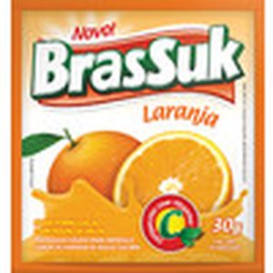 Refresco em Pó de Laranja Brassuk 20g