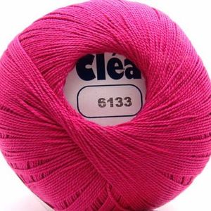 Free Ship Deep Fuchsia #10 Crochet Cotton Thread Yarn Knitting. 100% Mercerized