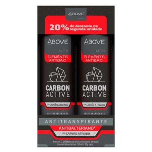 Desodorante Antitranspirante Aerosol Above Elements Active 150ml 2X1