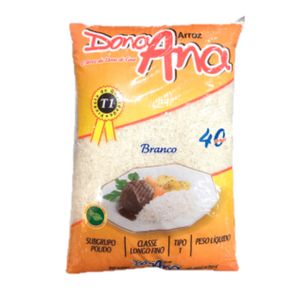 Arroz Branco Tipo 1 Dona Ana 5kg