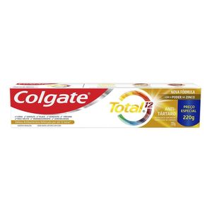 Creme Dental Colgate Total 12 Anti Tártaro 220g