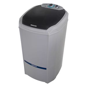 Lavadora de Roupa Tanquinho Semi-Automática Suggar Lavamax Eco 20 kg Prata 220V- LE20