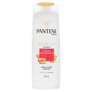 Shampoo Pantene Cachos Hidra-Vitaminados Frasco 400ml