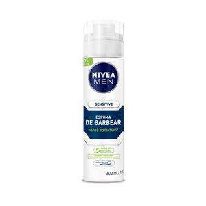 Espuma de Barbear Nivea Men Sensitive 200ml