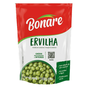 Ervilha em Conserva Bonare Sachê 170g