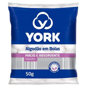 Algodão York Bola Tradicional 50g