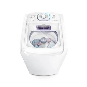 Máquina de Lavar Electrolux 11kg Branca Essential Care com Easy Clean e Filtro Fiapos (LES11)