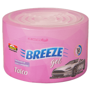 Odorizador de Autos e Ambientes em Gel Talco Proauto Breeze Pote