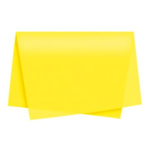 Papel Seda Amarelo VMP 48x60 Centímetros Pacote com 100 Folhas