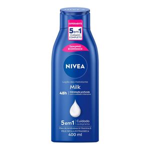 Loção Hidratante Nivea Milk Pele Seca a Extrasseca 400ml