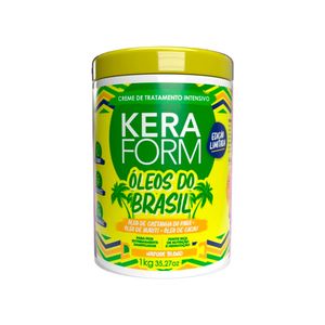 Creme Tratamento Keraform Óleos do Brasil 1Kg