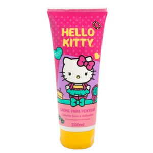 Creme para Pentear Cabelos Lisos e Delicados Hello Kitty