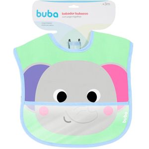 Babador Infantil com Bolso Bubazoo Elefante Buba