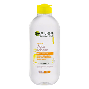 Água Micelar Antioleosidade Garnier SkinActive Frasco