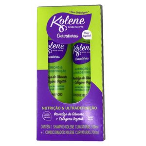 Kit Shampoo + Condicionador Curvatura Kolene