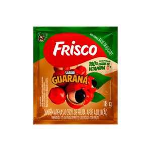 Refresco em Pó de Guaraná Frisco 18g