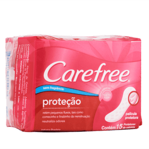 Protetor Diário Carefree Proteção sem Perfume