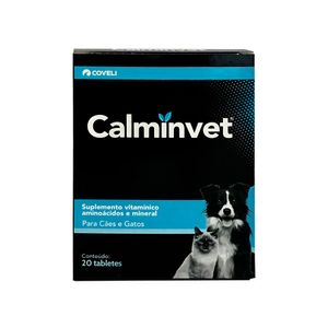 Calminvet Para Cães E Gatos Coveli 20 Tablets