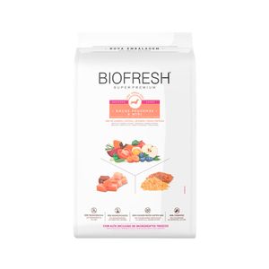 Ração Biofresh Light Mix de Carnes, Frutas, Legumes e Ervas Frescas para Cães Adultos Raças Pequenas 1kg