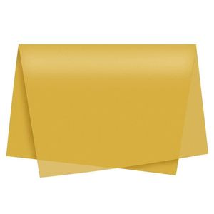 Papel Seda Cromus 48X69CM Ouro Pacote com 3 Unidades