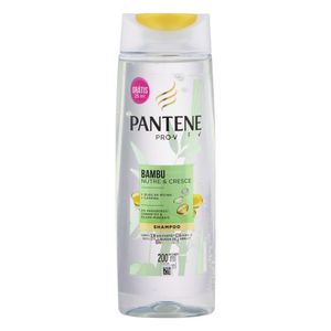 Shampoo Pantene Bambu Nutre & Cresce Frasco 200ml Grátis 25ml