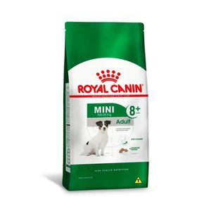 Ração Royal Canin Mini Adult 8+ para Cães Adultos de Porte Pequeno 2,5kg