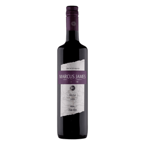 Vinho Brasileiro Tinto Meio Seco Marcus James Merlot Serra Gaúcha Garrafa